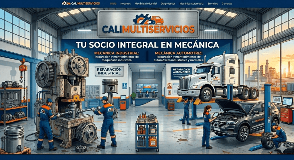 calimultiservicios mecanica industrial y automotriz portada